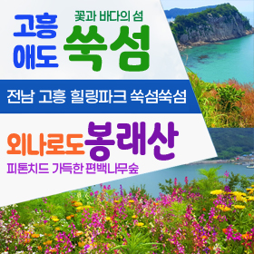 ♡고흥 쑥섬(애도)+편백숲 봉래산♡